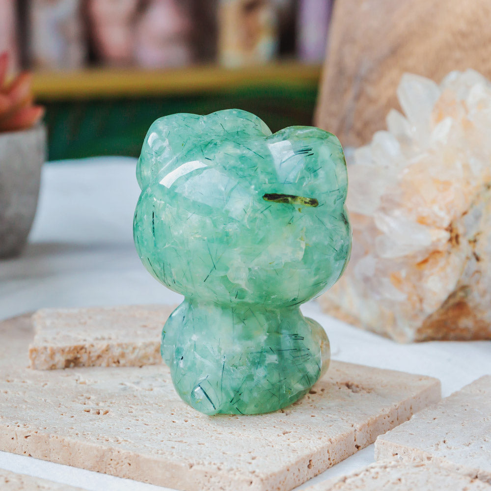 Prehnite Hello Kitty