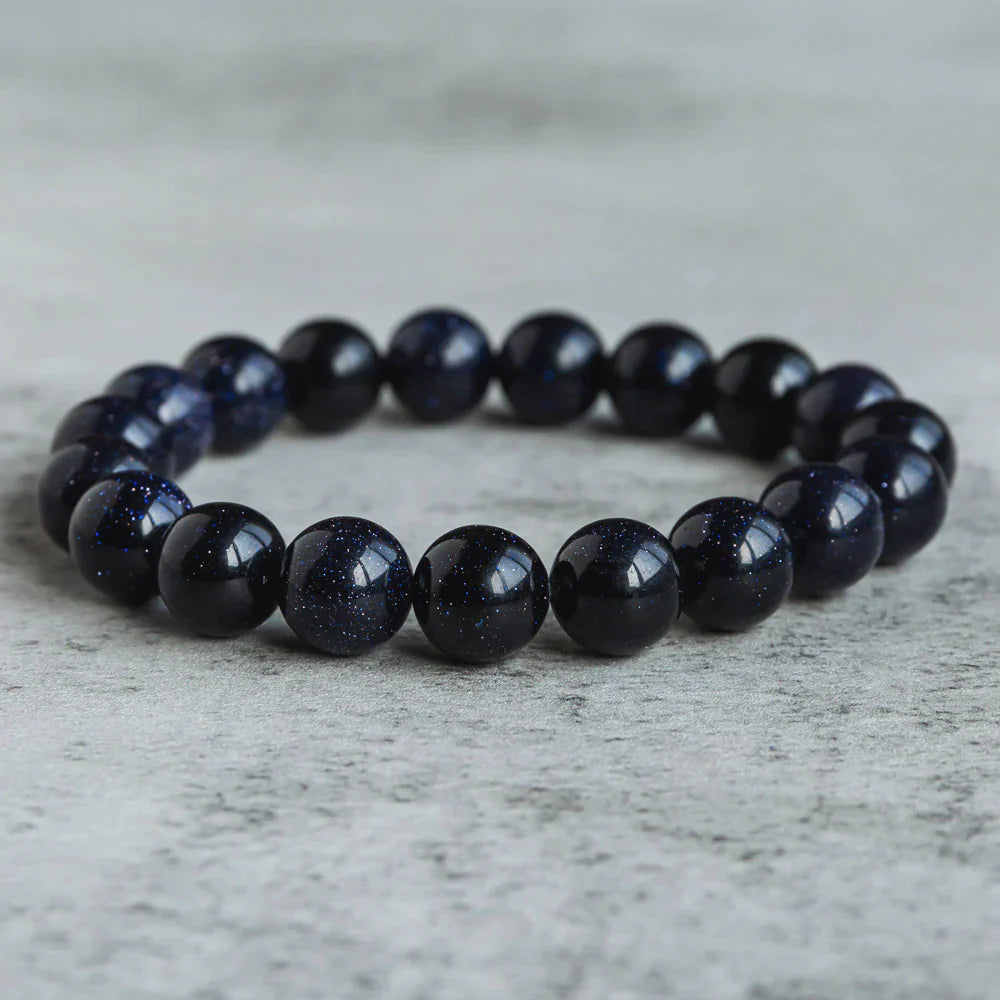 Blue Sandstone Bracelet