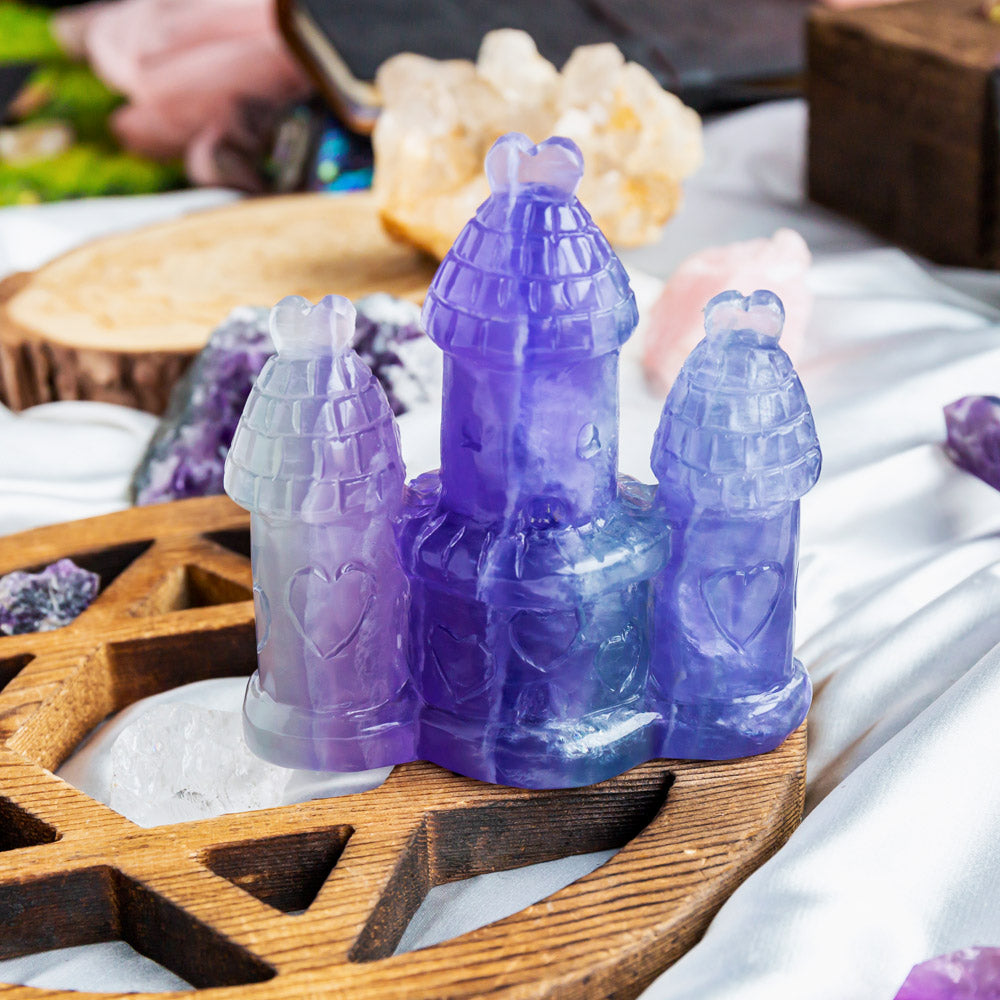 Purple Fluorite Castle