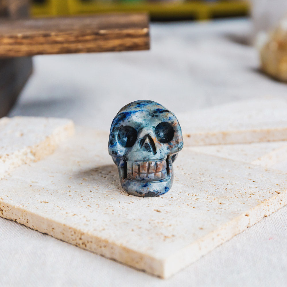 1.5" Sodalite Skull