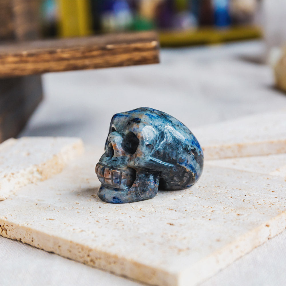 1.5" Sodalite Skull