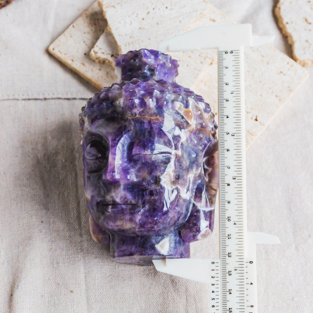 Dream Amethyst Buddha's Head