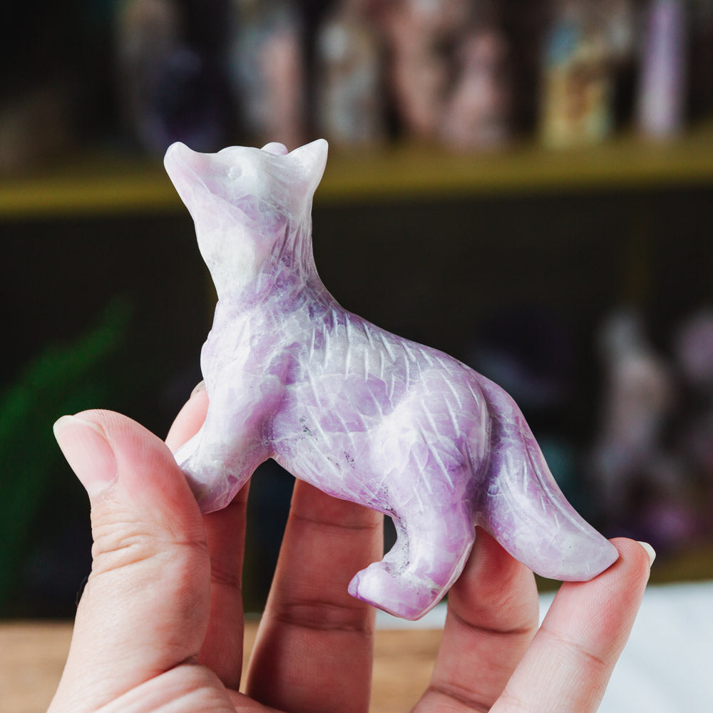 Lepidolite Fox