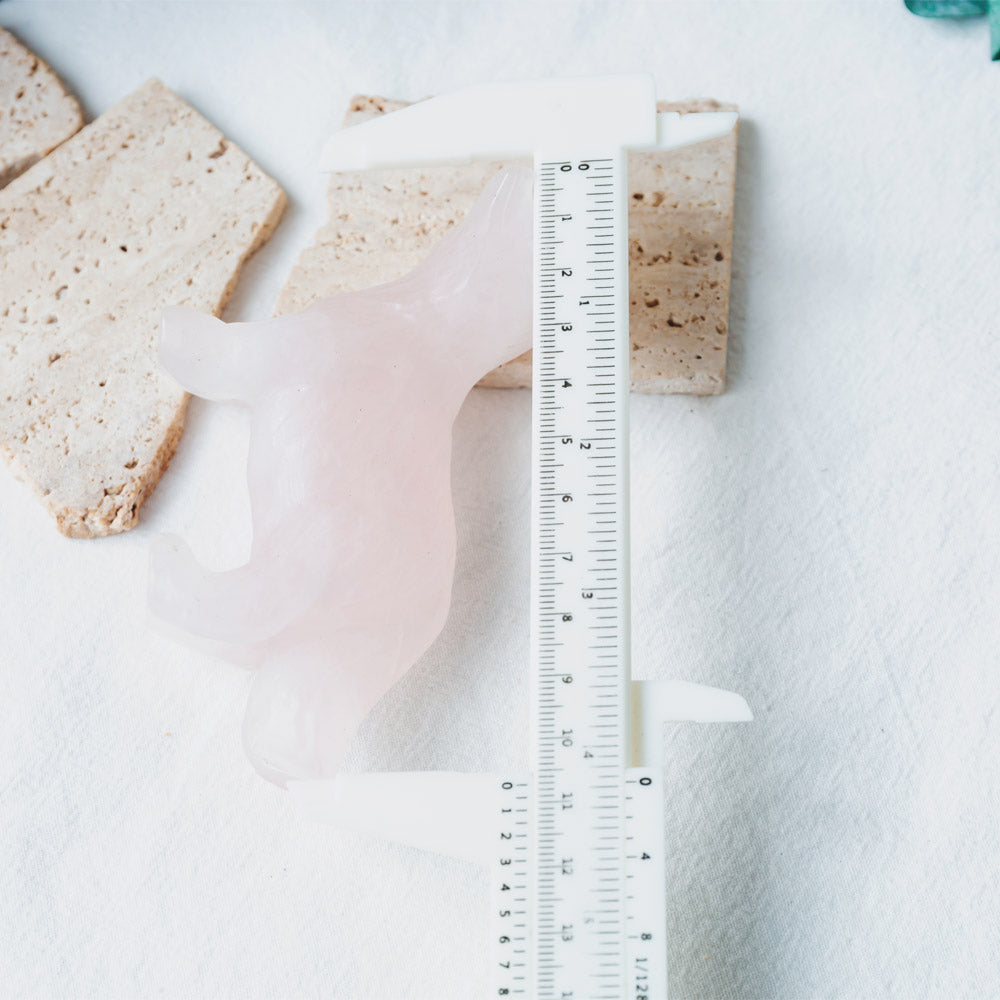 Pink Calcite Fox