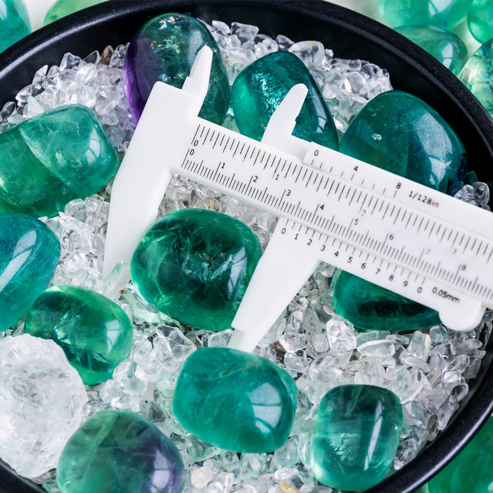 Green Fluorite Tumbled Stone