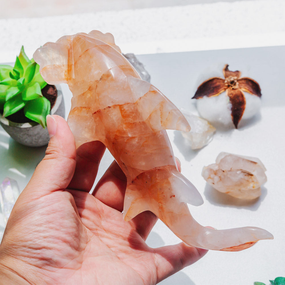 Fire Quartz Hammerhead Shark