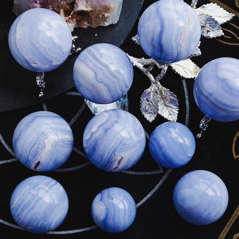 Blue Lace Agate Sphere