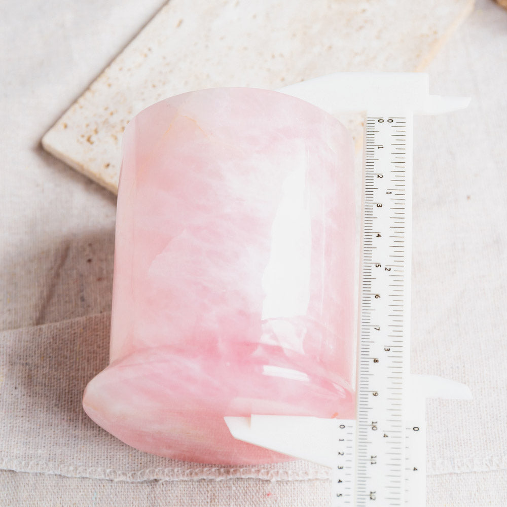 Rose Quartz Pen Container