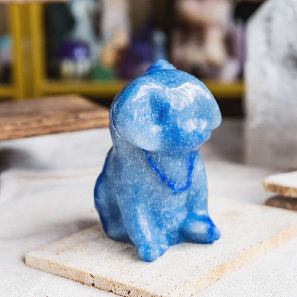 Blue Aventurine Koala