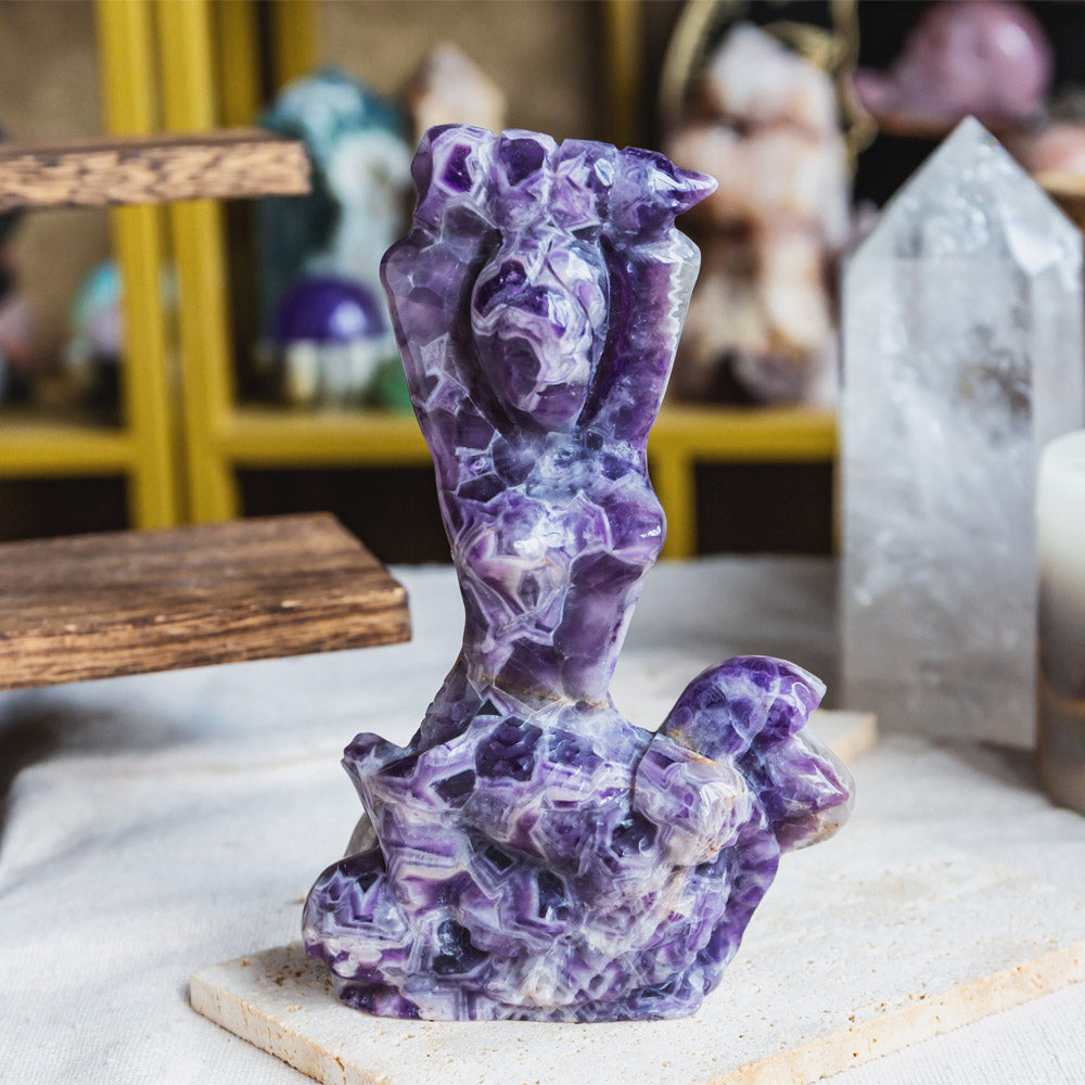 Dream Amethyst Carving