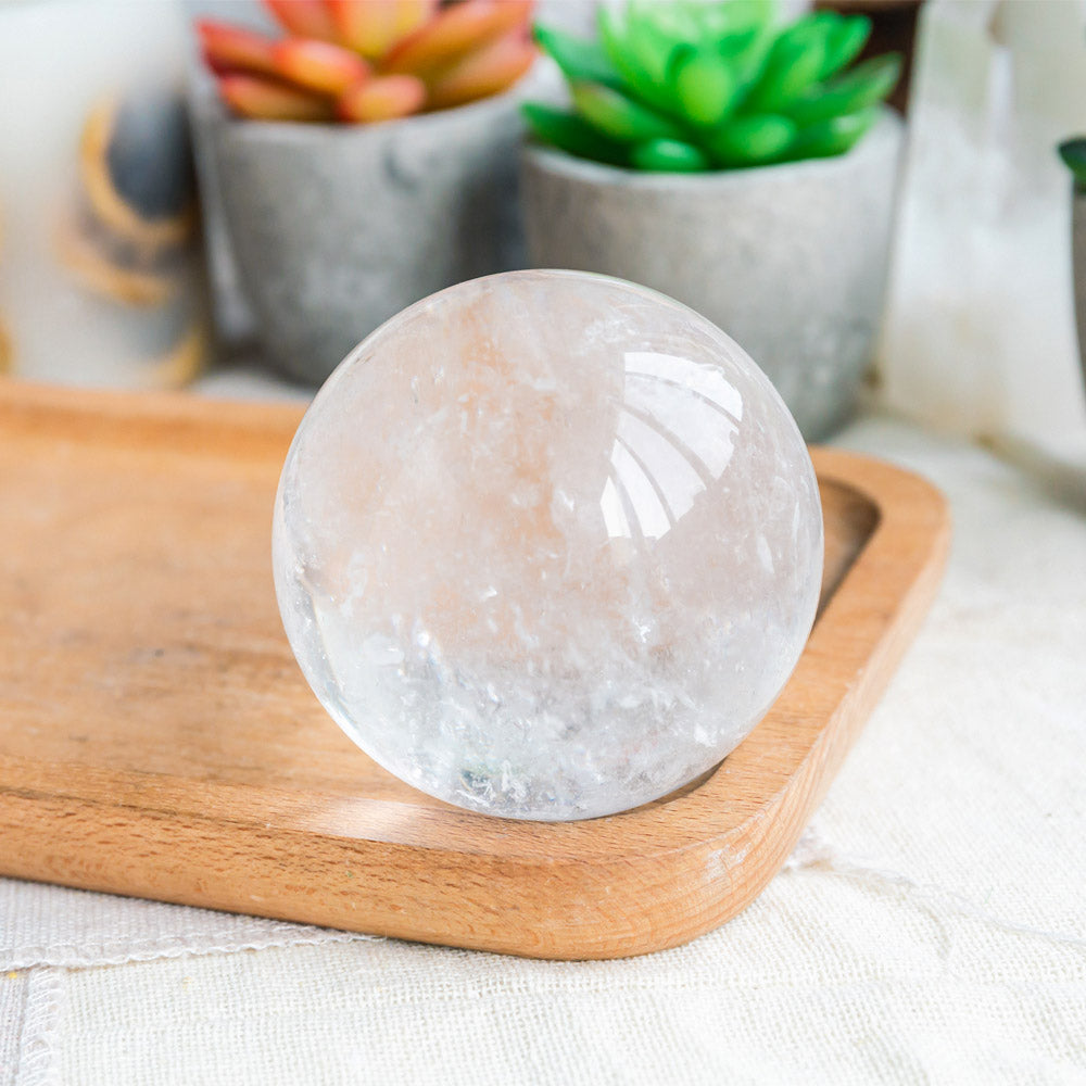 2.5" Clear Quartz Sphere