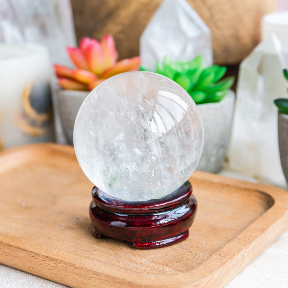 2.5" Clear Quartz Sphere