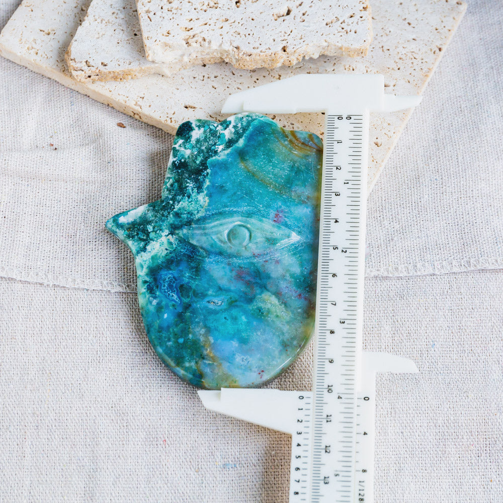 Ocean Jasper Hamasa Hand