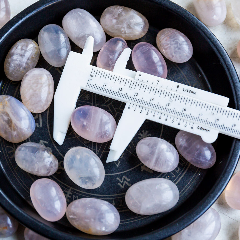 Blue Rose Quartz Tumbled  Stone