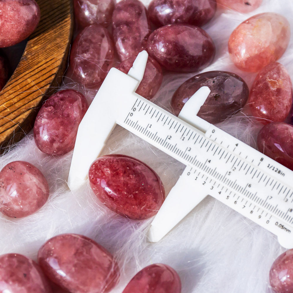 Strawberry Quartz Tumbled Stone