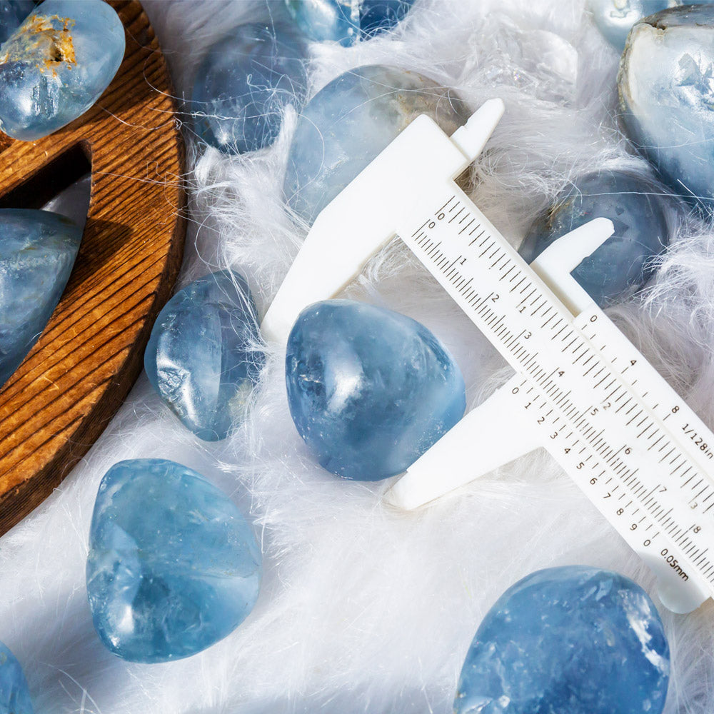 Blue Fluorite Tumbled Stone