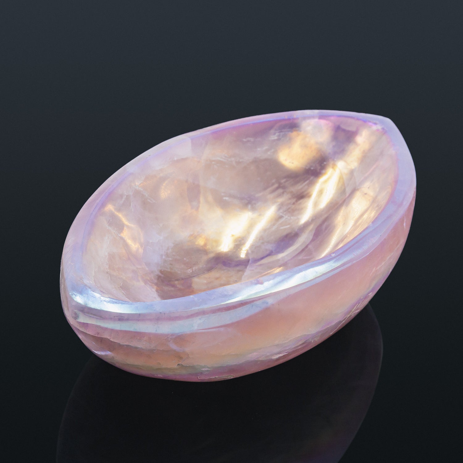 Aura Rose Quartz Bowl