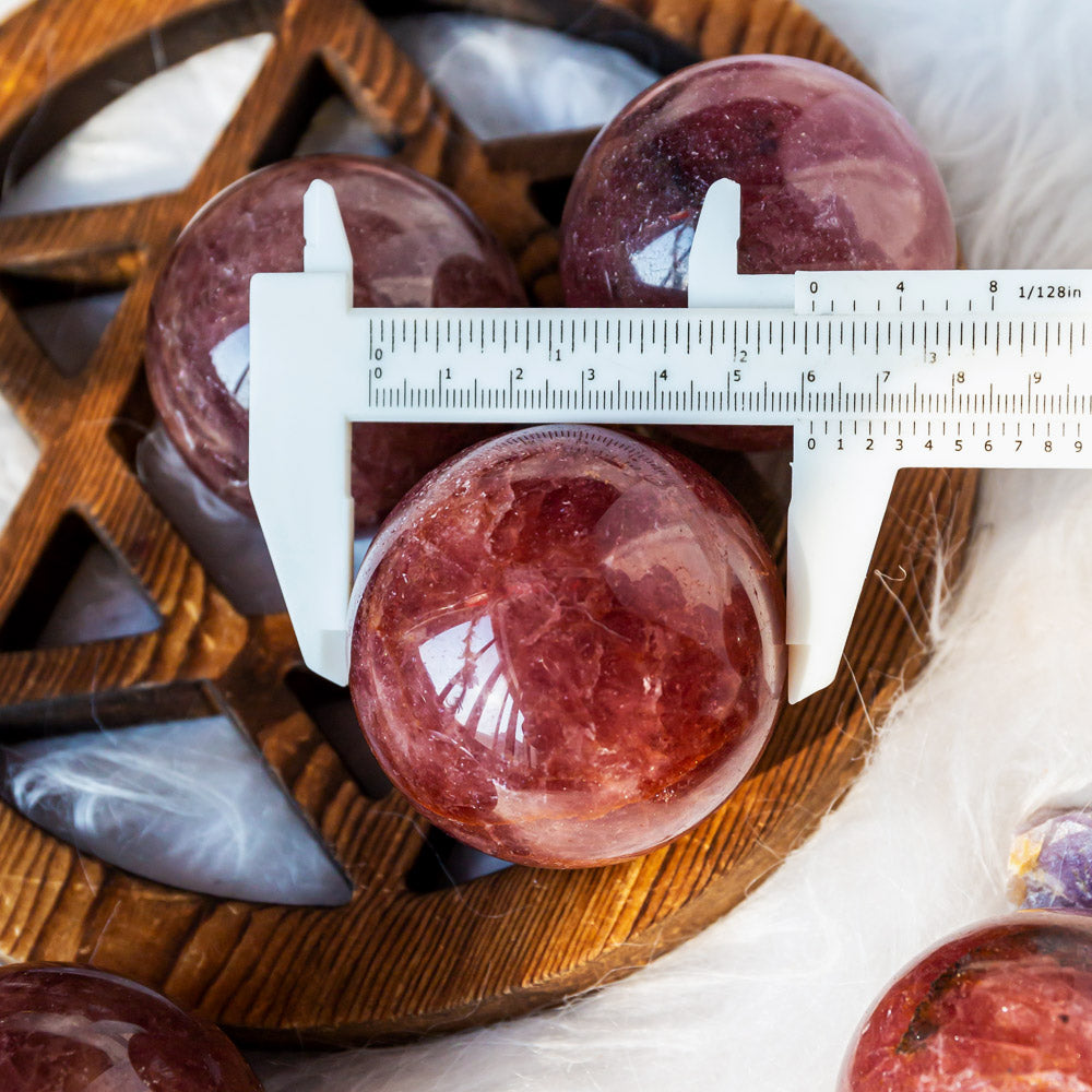 Strawberry Quartz Sphere