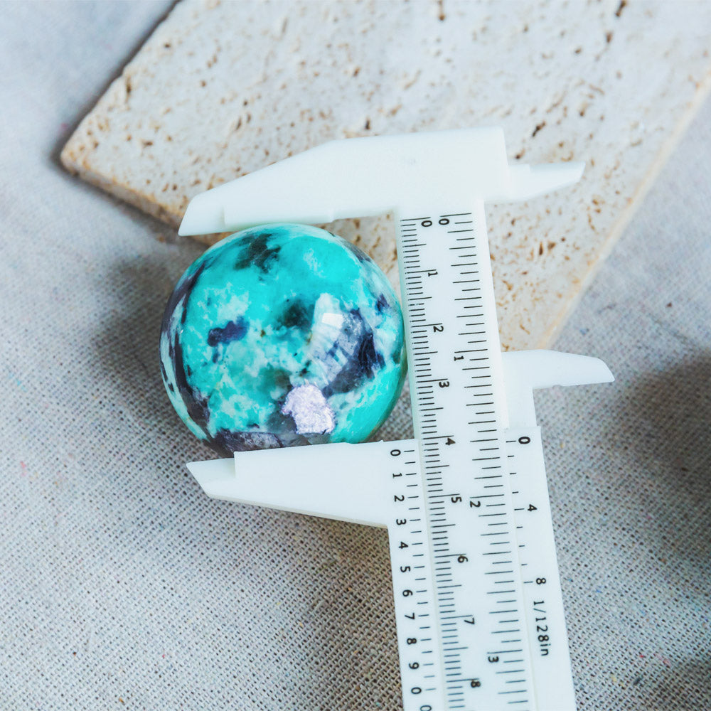 Amazonite With Smoky Quartz Sphere