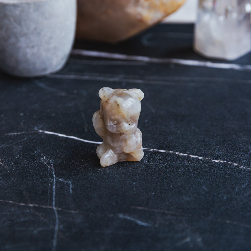 1.5" Moonstone Animal Carving