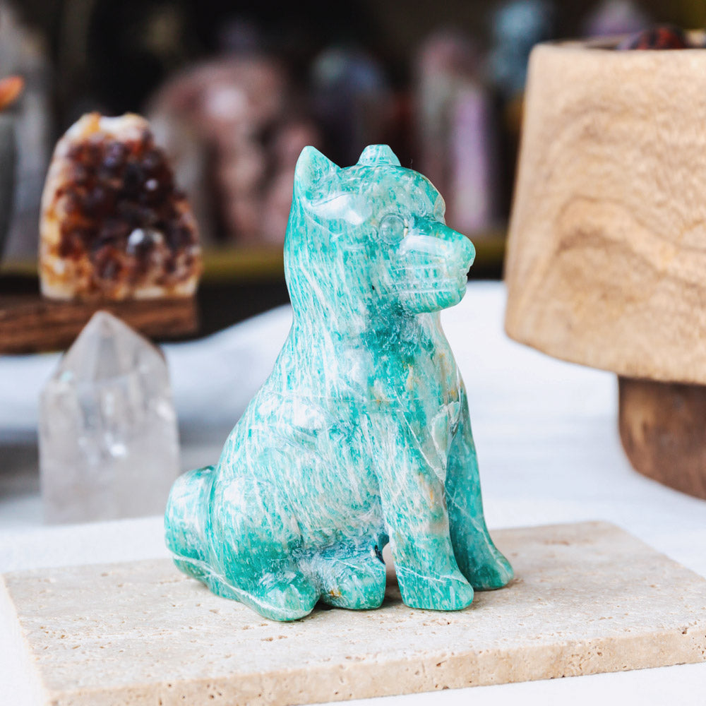 Amazonite Husky Dog