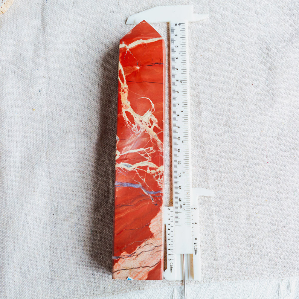 Red Jasper Obelisk Tower