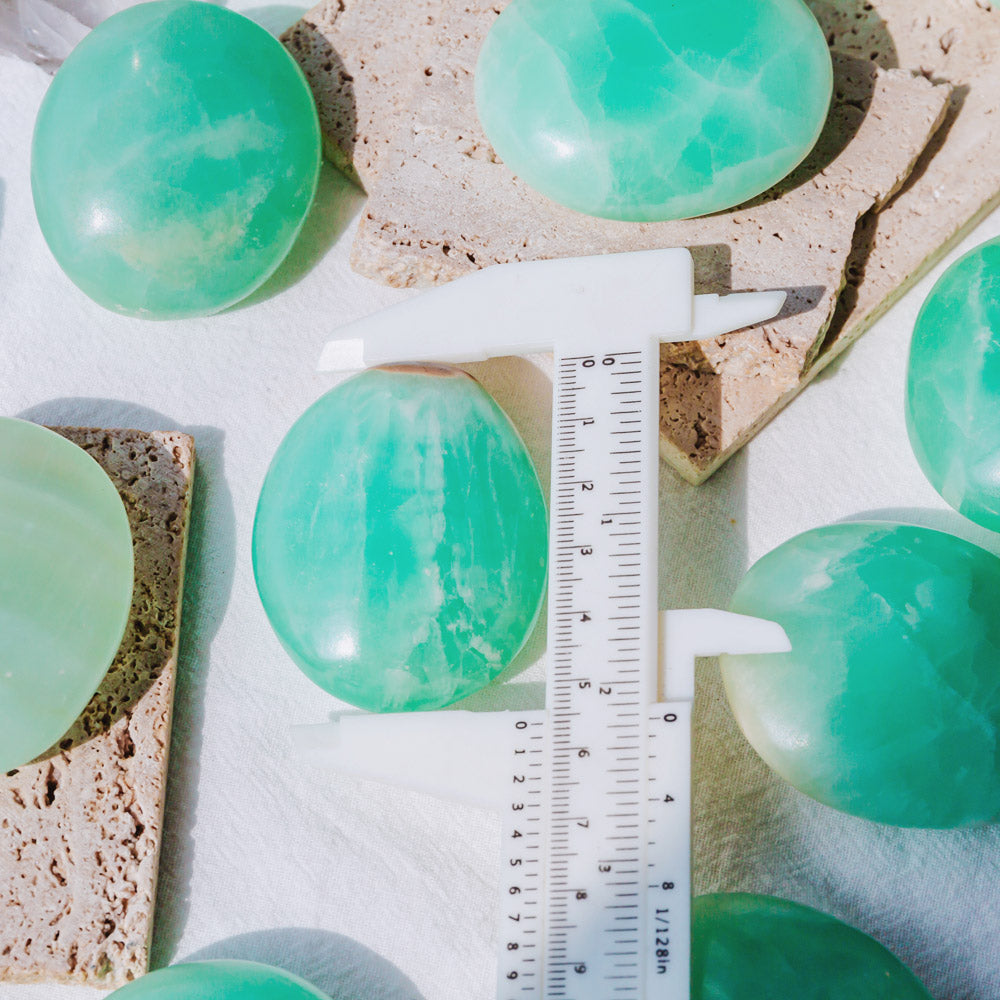 Caribbean Calcite Palm Stone