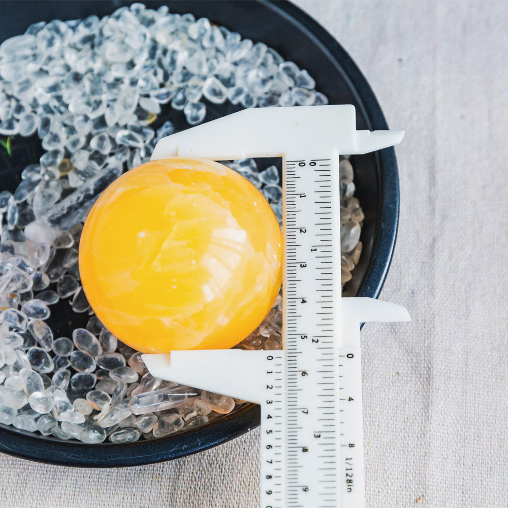 Orange Calcite Sphere