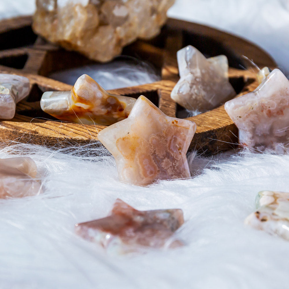 Flower Agate Star