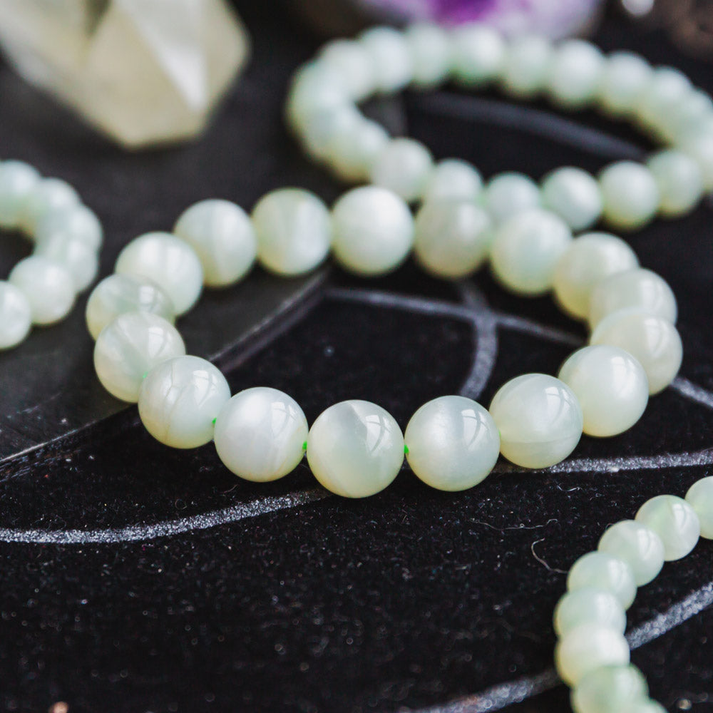 Green Moonstone Bracelet