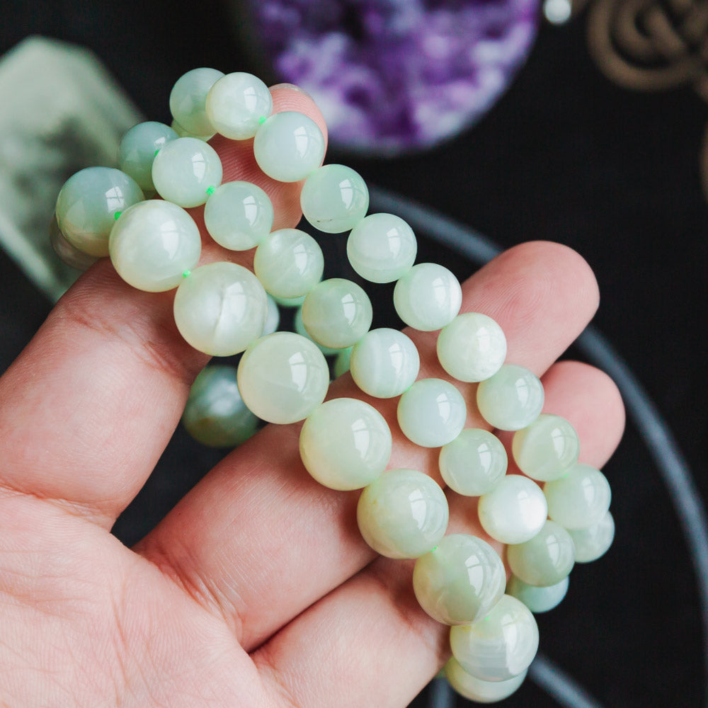 Green Moonstone Bracelet