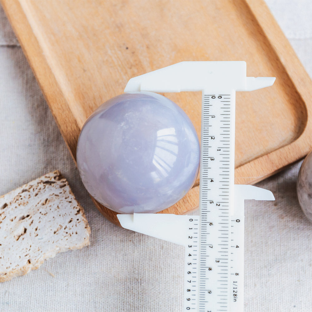 Blue Rose Quartz Sphere