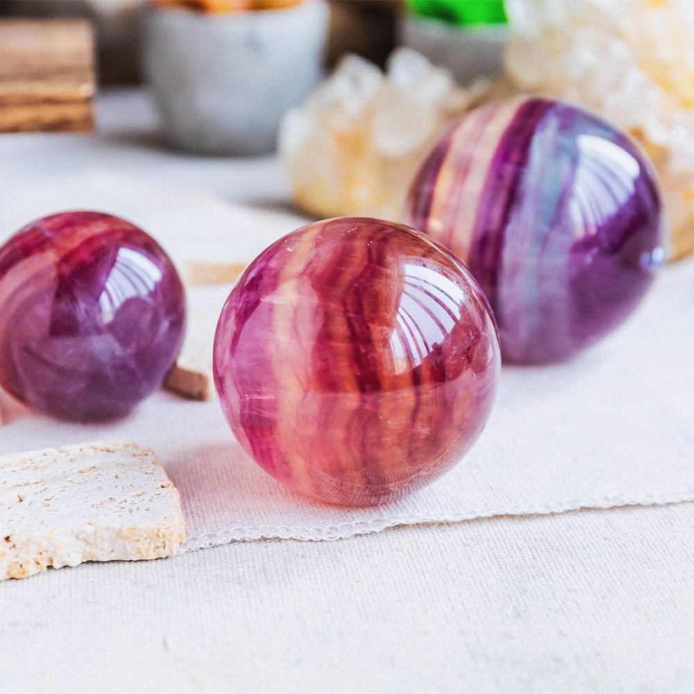 Purple Fluorite Sphere