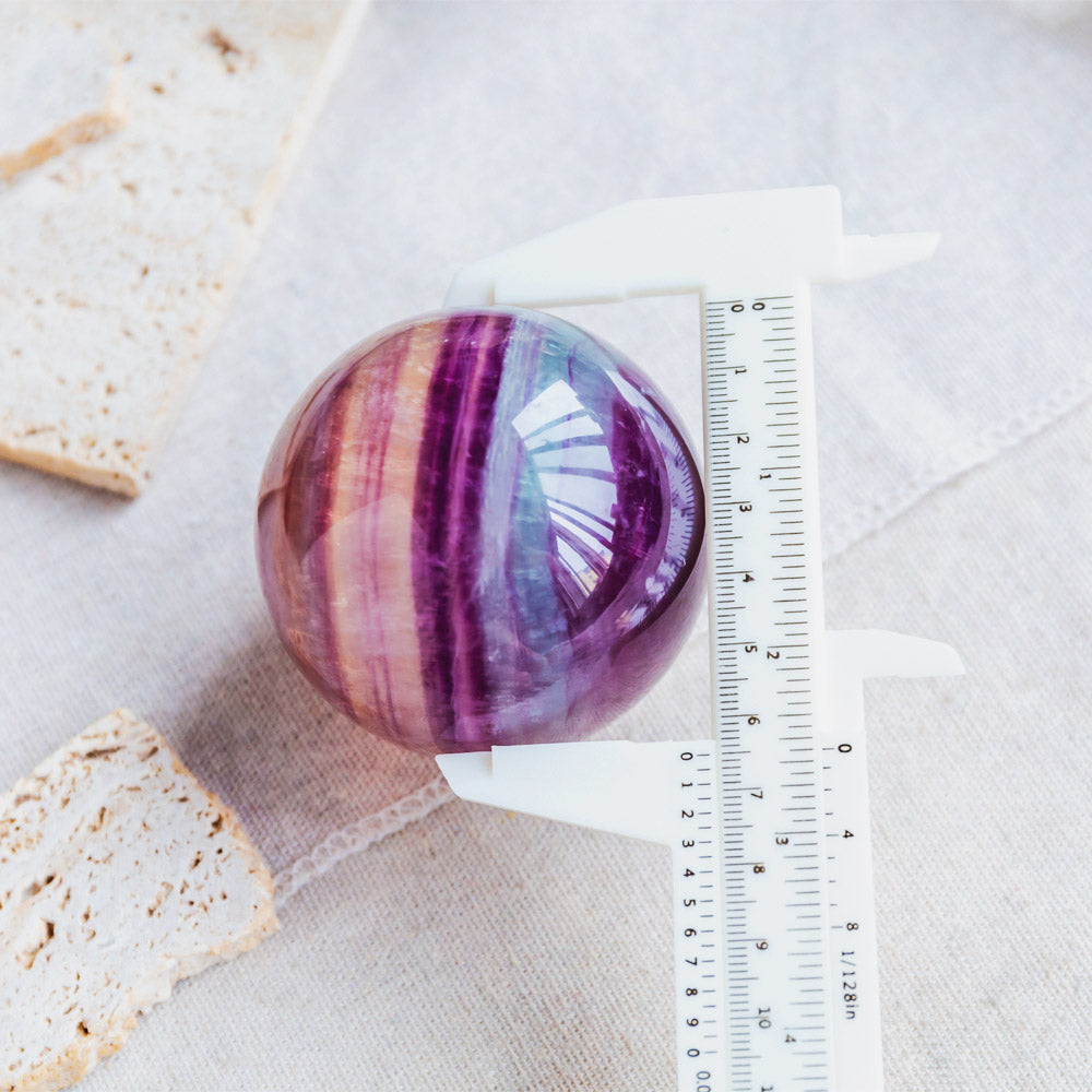 Purple Fluorite Sphere