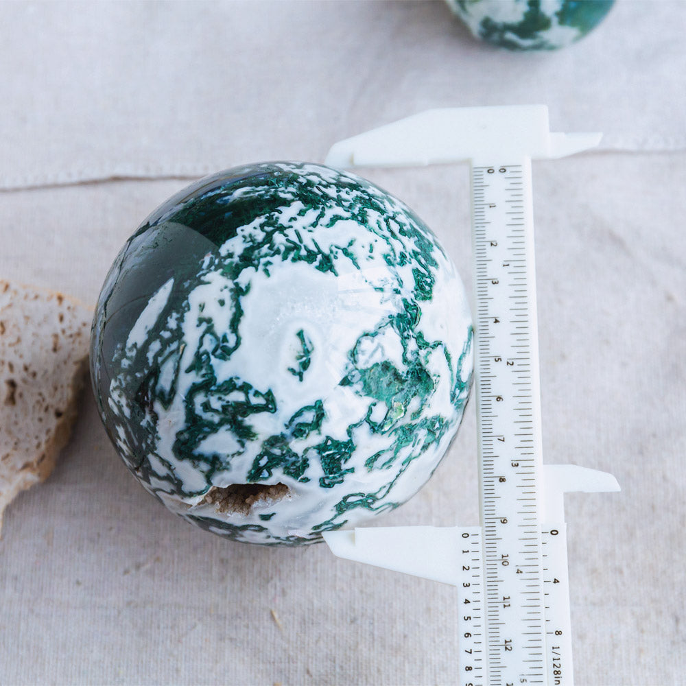 Moss Agate Sphere