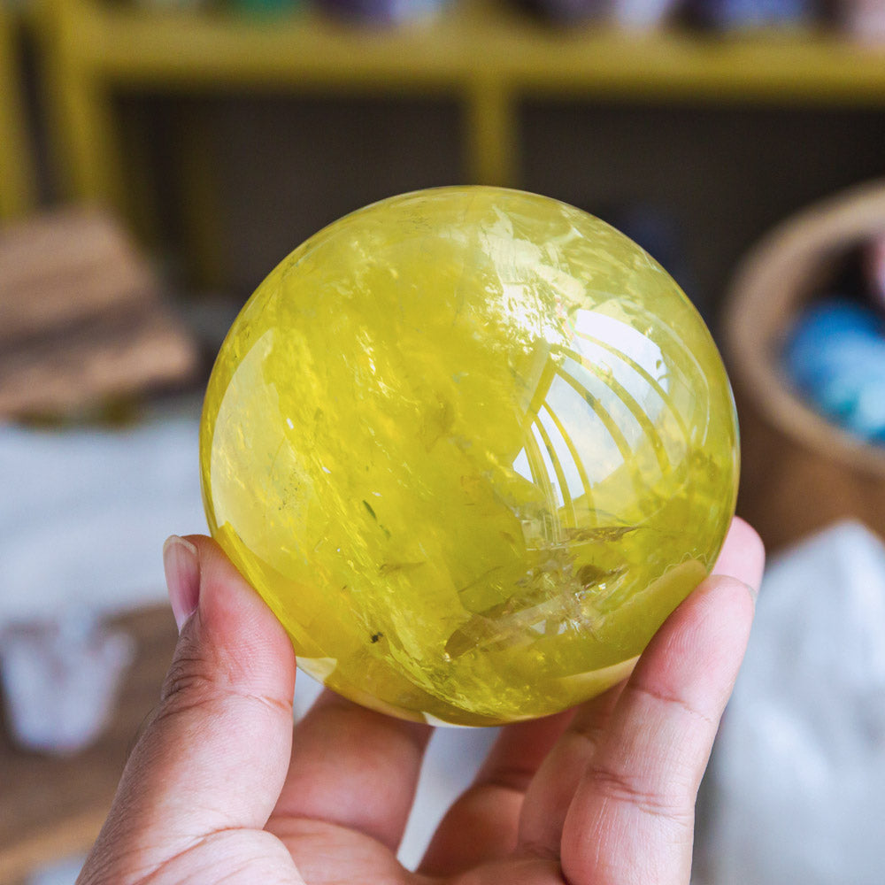 Citrine Sphere