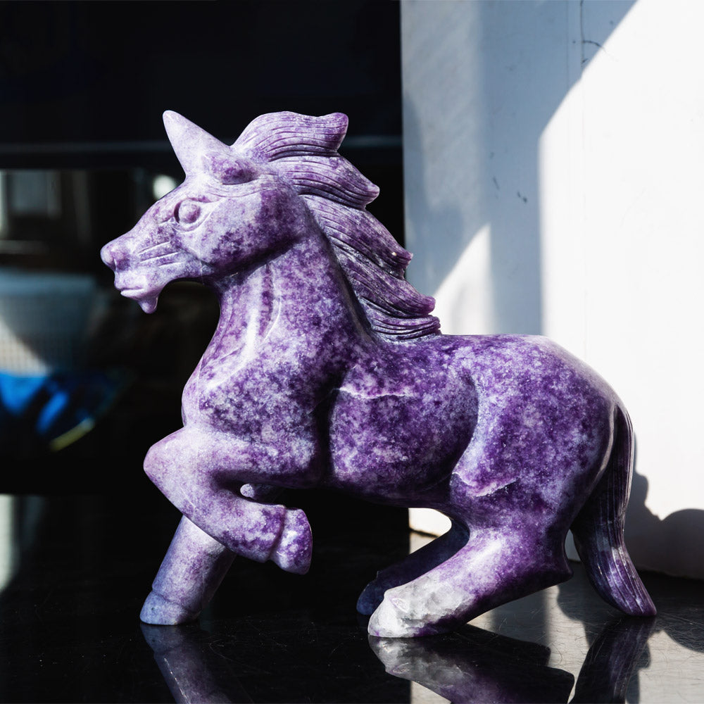 Lepidolite Horse