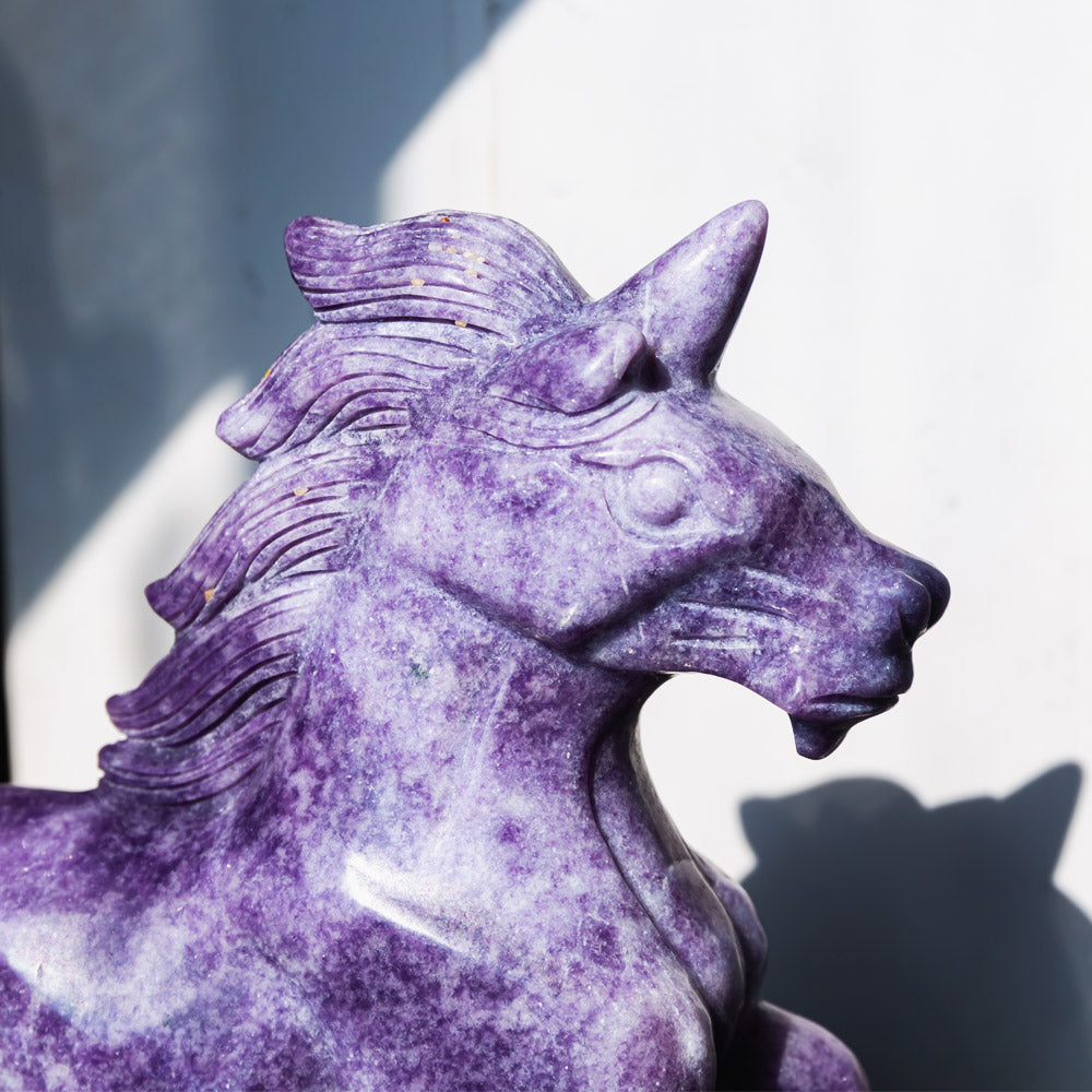 Lepidolite Horse