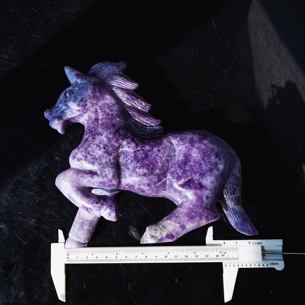 Lepidolite Horse