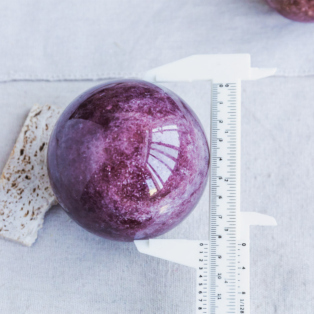 Red Strawberrry Quartz Sphere