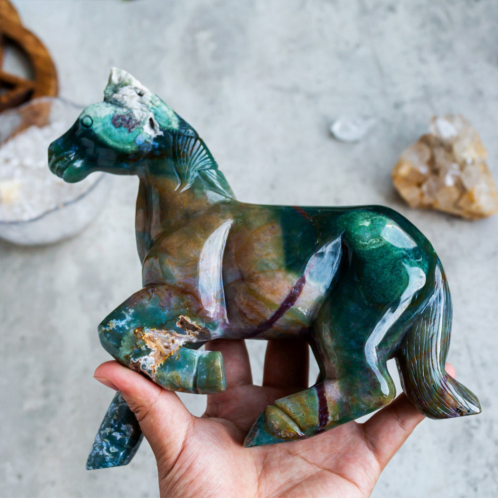 Ocean Jasper horse