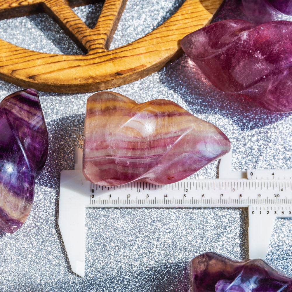 Rainbow Fluorite Flame