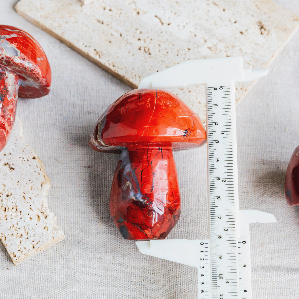 Red Jasper Mushroom