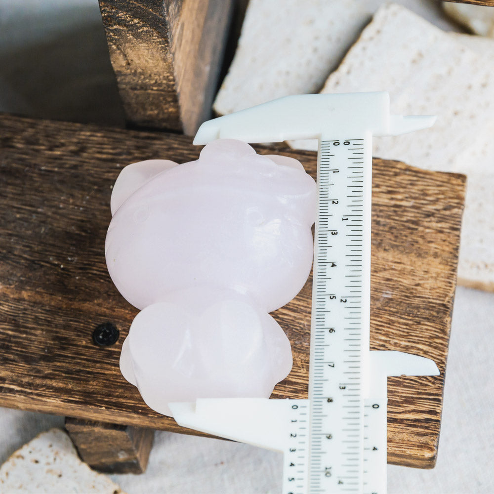 Pink Calcite Hello Kitty