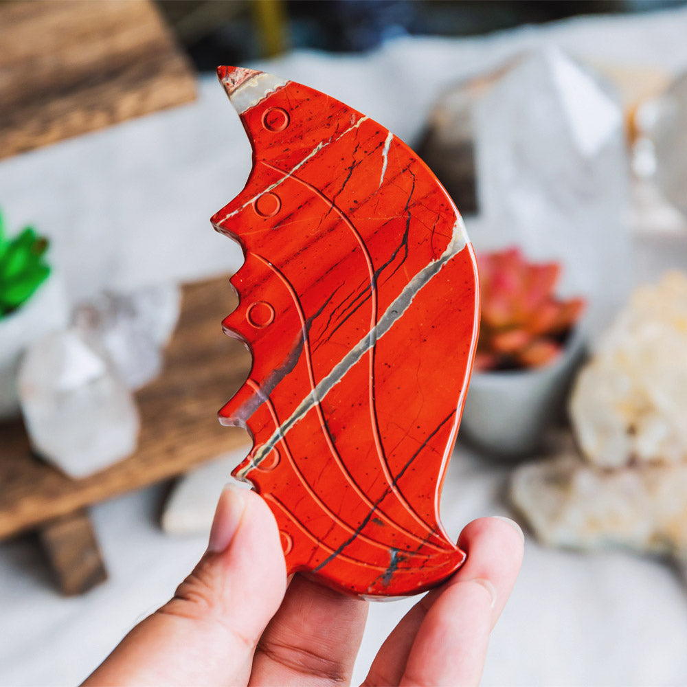 Red Jasper Butterfly Wings