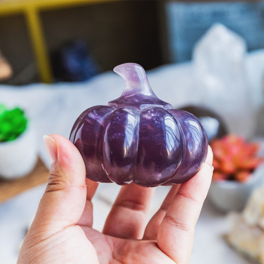 Fluorite Pumpkin