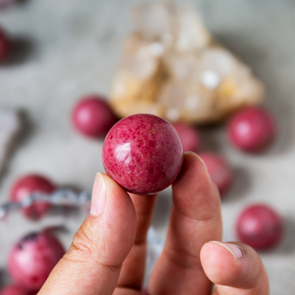 Rhodonite Ball