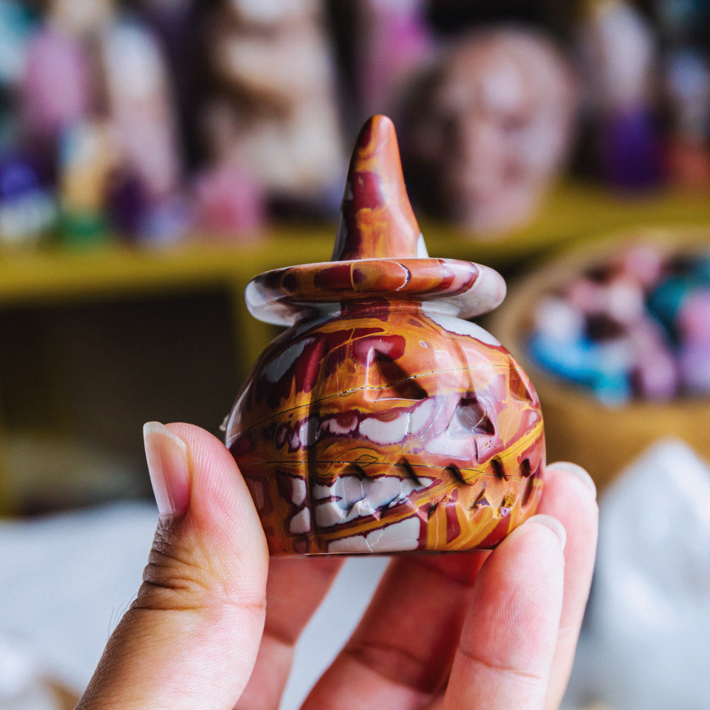 Norenna Jasper Wizard Hat Pumpkin