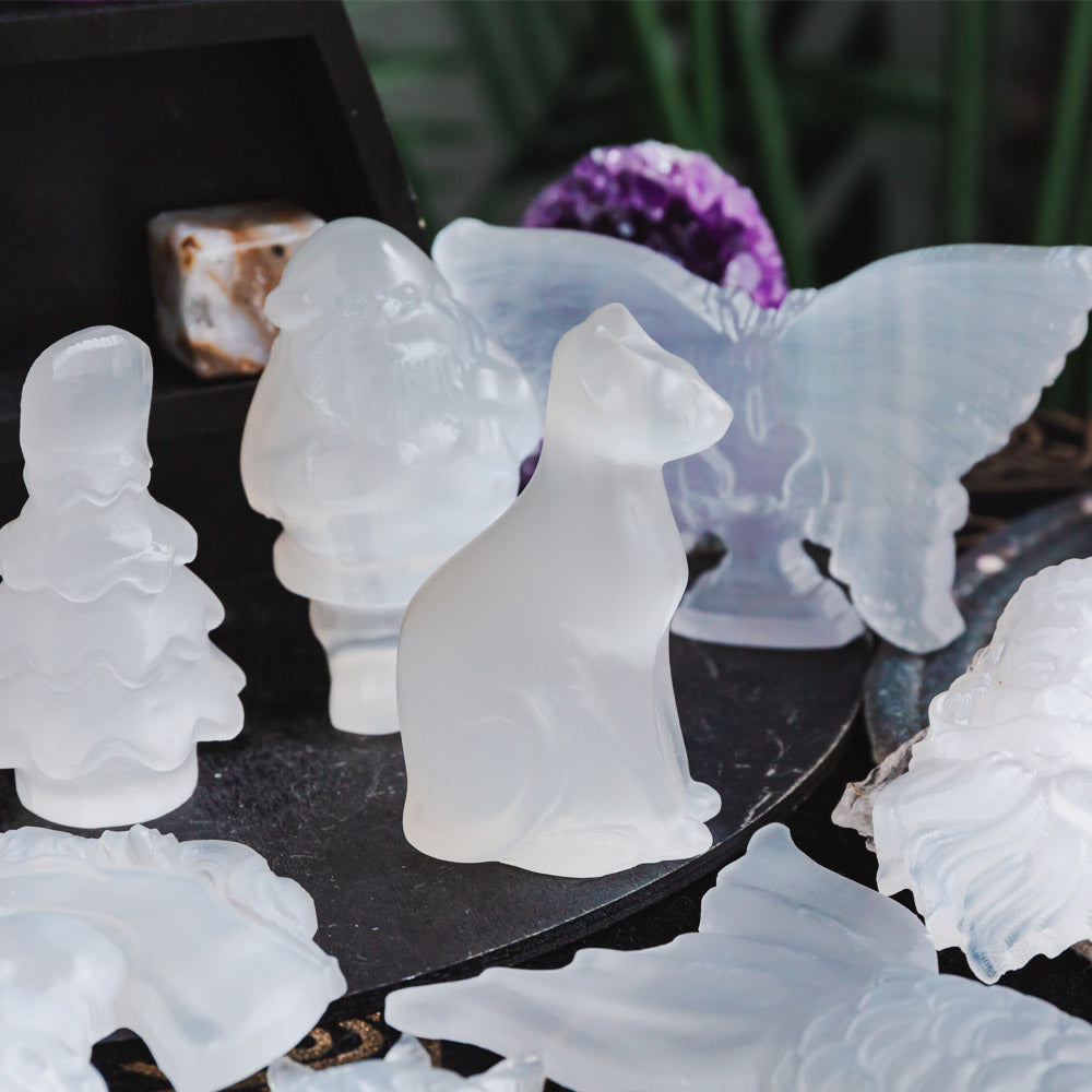 Selenite Carving