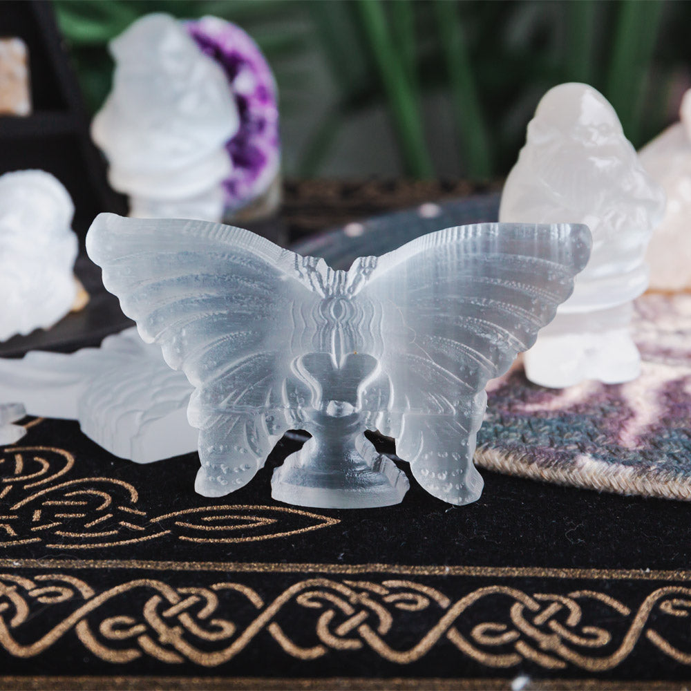 Selenite Carving